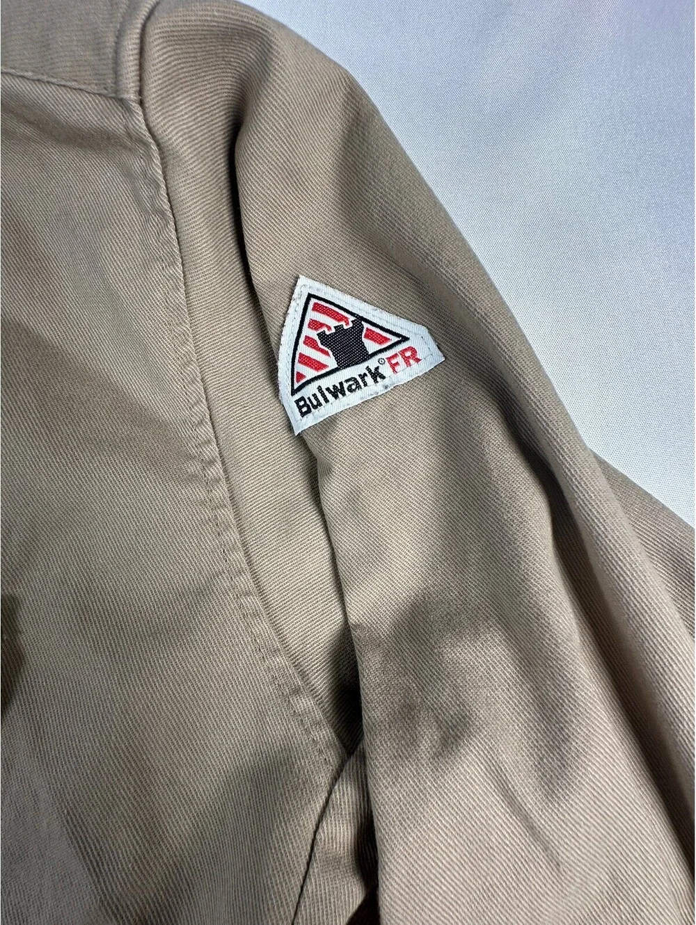 bulwark | Shirts | Bulwark Fr Excel Fr Flame Resistant Work Shirt Khaki ...